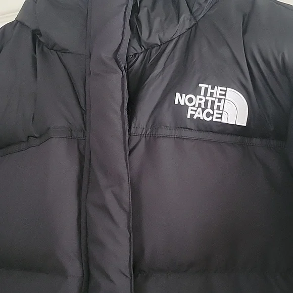 The North Face Long Black Down Jacket New With Tags On - Picture 2 of 13